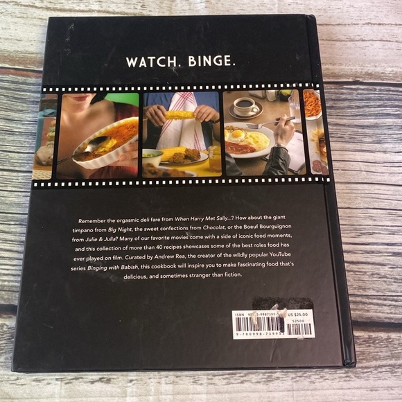 Eat What You Watch: A Cookbook for Movie Lovers
Book by Andrew Rea - Picture 2 of 8